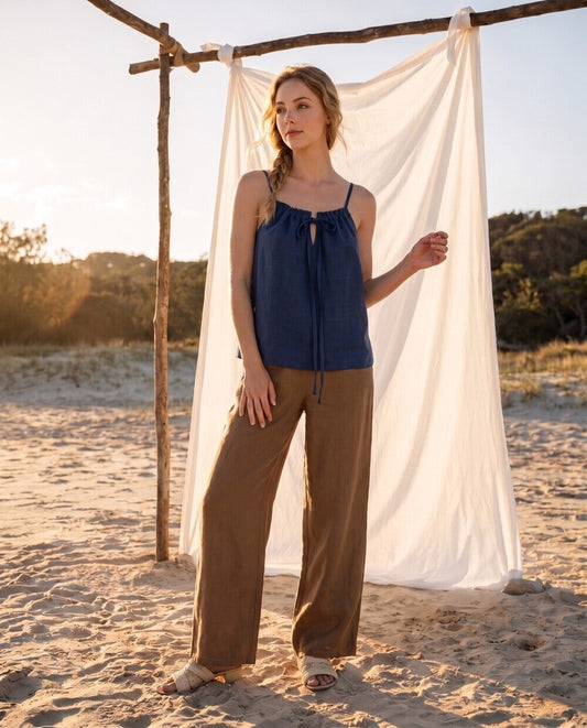 Manon Linen Top