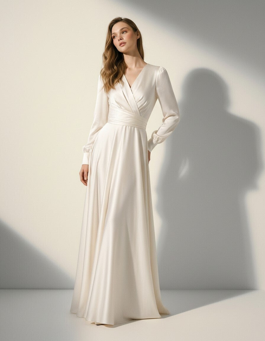 Irovy Wrap Maxi Dress