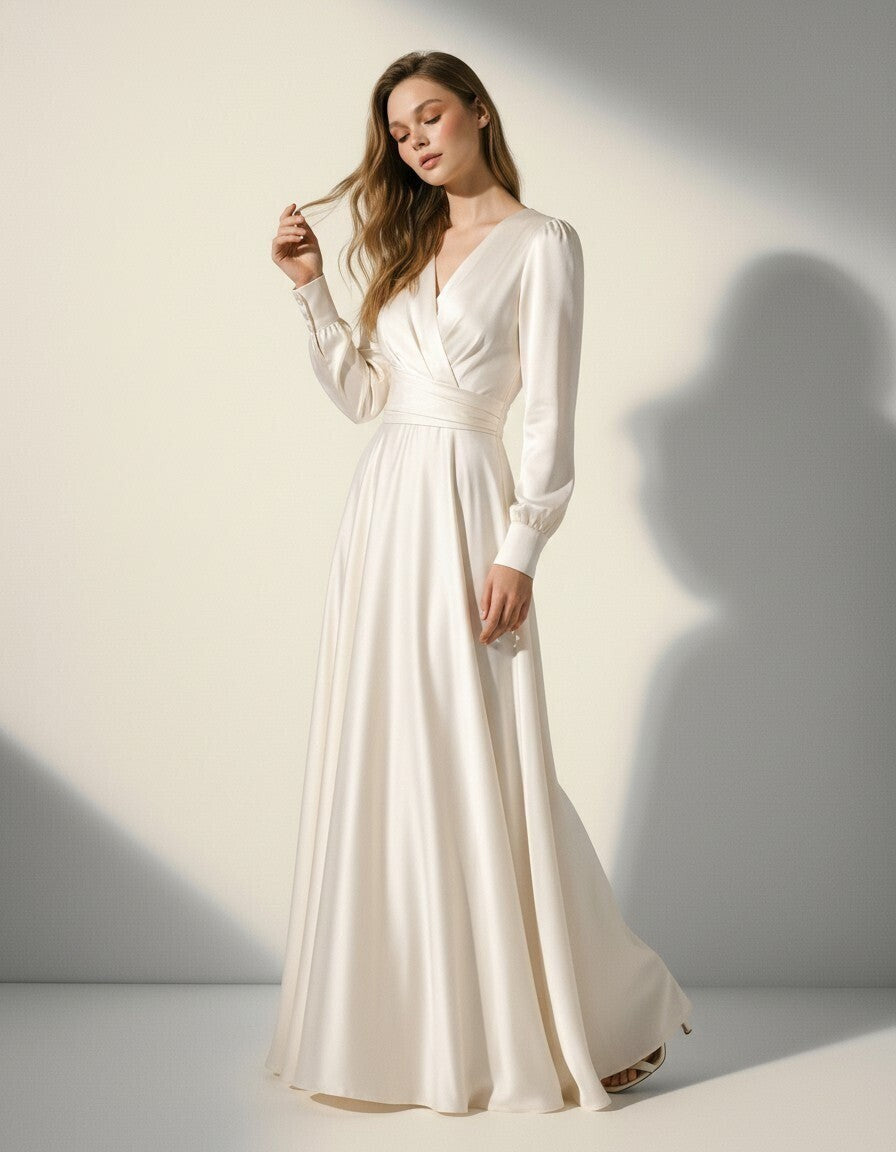 Irovy Wrap Maxi Dress