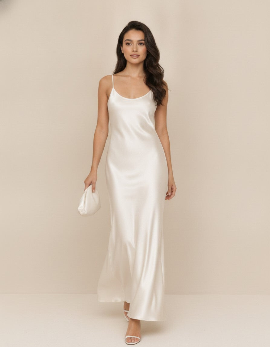 Petra Silk Maxi Dress