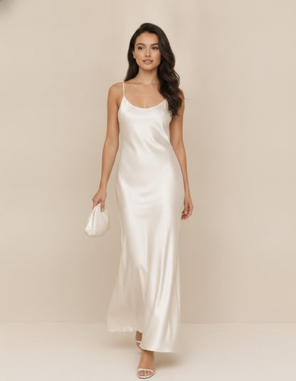Petra Silk Maxi Dress