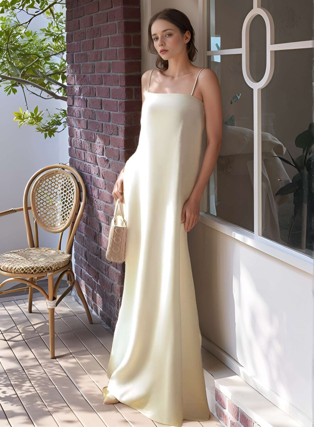 Lucie Maxi Silk Dress