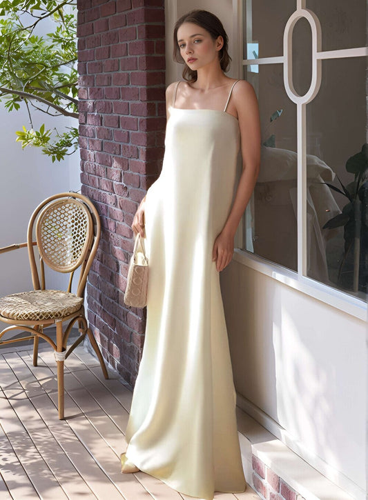 Lucie Maxi Silk Dress